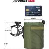 imageKEMIMOTO Motorcycle Cup Holder Oxford Fabric Motorcycle Drink Holder with 06quot15quot Alligator Clamp Universal Water Bottle Cup Accessories for Bike ATVUTV Scooter Boat Walker BlackArmy Green