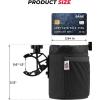 imageKEMIMOTO Motorcycle Cup Holder Oxford Fabric Motorcycle Drink Holder with 06quot15quot Alligator Clamp Universal Water Bottle Cup Accessories for Bike ATVUTV Scooter Boat Walker BlackBlack