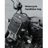 imageKEMIMOTO Motorcycle Handlebar Bag Universal Motorcycle Bag Compatible with Softail Dyna Sportsters 75L