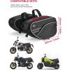 imageKEMIMOTO Motorcycle Saddlebags Bag Expandable 2430L 15L2 Compatible with Ninja500 400 Grom 2025 2024 2023 2022 Navi Z125 Dirt Bike Dual Sport Mini Motorcycle Sport Bike Side Bags