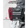 imageKEMIMOTO Motorcycle Saddlebags Expandable 2030L Eva Hard Side Bag Compatible with Ninja500 400 Grom 20222025 Navi Z125 Dirt Bike Dual Sport Mini Motorcross Motorbike 30L