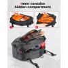 imageKEMIMOTO Motorcycle Saddlebags with Rain Covers Compatible with Dirt Bike Dual Sport Motorcross Motorbike Racing Mountain OffRoad 20L