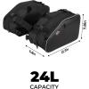 imageKEMIMOTO Motorcycle Saddlebags with Rain Covers Compatible with Motorcycle Dirt Bike Dual Sport Motorcross Motorbike Racing Mountain OffRoad 24L