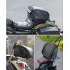 imageKEMIMOTO Motorcycle Tail Bag 1822L Expandable Sissy bar Motorcycle Luggage Seat Travel Rear Rack Bag Waterproof for Daul Sport Sportster Softail Dyna Touring Shadow Vulcan1822L