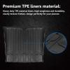 imageKEMIMOTO Rear Bed Mat Liner Compatible with Pioneer 10005 20162025 Innovative Extra Edge Lip AllWeather Protection Precision Fit TPE Rubber Cargo Bed Liner Mat 5 Seater Accessories
