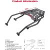 imageKEMIMOTO Rear Rack Luggage Compatible with SCL500 2025 2024 2023 Storage Rack Carrier Rear Tail Storage Rack