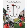imageKEMIMOTO Rechargeable Fuel Transfer Pump with Automatic ShutOff Sensor Transfer Pump Portable 41quot Hose with 3 Can Adapters 32 GPM Gas Can Pump for Oil Diesel Gasoline