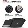 imageKEMIMOTO Saddle Bag Organizers 2 Pack Compatible with 20142023 2024 2025 Street Glide Road King Road Glide Saddlebag Organizers