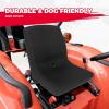 imageKEMIMOTO Seat Cover Compatible with Kubota for Tractor L2501 L3301 L3901 L4701L3302 L3902 Kubota LA765 Black 900D Oxford Cloth Protection