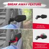imageKEMIMOTO Side Mirror Compatible with Can Am Maverick Sport Trail Commander 20182025 Adjustable Folding Break Away Rear View Mirror OEM Replacement 715003639