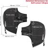 imageKEMIMOTO Soft Lowers Chaps Highway Crash Bar Covers Motorcycle Leg Warmers Compatible with Touring Road King Road Glide Electra Glide and Trike Models After 19802024 2025