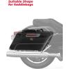 imageKEMIMOTO Street Glide Saddlebag Liners 1 Pair of Motorcycle Hard Saddle Bag Inserts for Electra Glide Road King 1700 Royal Star