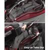 imageKEMIMOTO Street Glide Saddlebag Liners 1 Pair of Motorcycle Hard Saddle Bag Inserts for Electra Glide Road King 1700 Royal Star