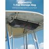 imageKEMIMOTO TTop Storage Bag Boat Life Jackets Bag Can Secure 4 Fishing Rods Waterproof Boat Bag with 2 Mesh Pockets for Most TTop Boats Hard Tops BiminiTops and Pontoon Tops