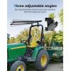 imageKEMIMOTO Tractor Canopy for ROPS Tractor Sun Shade for Lawn Mower with 2quot x 2quot or 2quot x 3quot ROPS Compatible with Kubota John Deere Cub Cadet Adjustable Angle UV Rays Protection