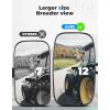 imageKEMIMOTO Tractor Side Mirrors Compatible with John Deere 5000 and 6000 Series Improved Visibility and Safety While Operating Your Tractor