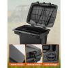 imageKEMIMOTO UTV Bed Storage Box 74 US Gal Waterproof Solid Easy Install Lockable Cargo Storage Box Trunk Bin Organizer Rear Bag Compatible with CanAm Defender ampamp Defender MAX 20162025 UTV Accessories