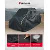 imageKEMIMOTO UTV Cover 4 Seater Compatible with Polaris RZR Pro XP 4 Ranger Crew 1000 Kawasaki Teryx KRX 4 1000 CanAm Defender MAX Commander MAX Uforce 1000 XL Pioneer 10006 162x66x73Large