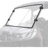 imageKEMIMOTO UTV Front Full Windshield SXS Front Windscreen SlideVent Polycarbonate Wind Screen Compatible with Can Am Defender HD 5 8  10  MAX 2016 2017 2018 2019 2020 2021 2022 2023 2024 2025Without SlideVent