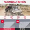 imageKEMIMOTO UTV Front Full Windshield SXS Front Windscreen SlideVent Polycarbonate Wind Screen Compatible with Can Am Defender HD 5 8  10  MAX 2016 2017 2018 2019 2020 2021 2022 2023 2024 2025Without SlideVent