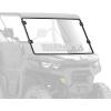imageKEMIMOTO UTV Front Full Windshield SXS Front Windscreen SlideVent Polycarbonate Wind Screen Compatible with Can Am Defender HD 5 8  10  MAX 2016 2017 2018 2019 2020 2021 2022 2023 2024 2025With SlideVent