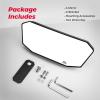 imageKEMIMOTO UTV Rear View Mirror Toolfree Adjustable Height Mirrors Compatible with Polaris Ranger 500 570 900 XP 1000XPCrew 20172025 Factory Drop Down Mounting Tab Required Replace 2879969