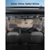 imageKEMIMOTO UTV Rear Window Preinstalled Back Windshield Compatible with Polaris Ranger XP 1000Crew 20172025 Polaris Ranger 1000Crew 20202025 Ranger XP 900Crew 20132019Tinted