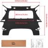 imageKEMIMOTO UTV RearMid Panel with Open Window Compatible with Pioneer 7007004 20142025 Replace 0SR95HL3211A Fabric Rear Panel Fit for SoftHard Roof