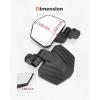 imageKEMIMOTO UTV Side Mirrors Compatible with CanAm Defender HD5 HD7 HD8 HD9 HD10 and MAX Models OE Replace 715002459