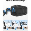 imageKEMIMOTO UTV Side Mirrors UTV Rearview Mirrors Compatible with ProFit Polaris Ranger XP 1000 General CanAm Defender Maverick Trail Uforce Gen 2 3axis Rotation Rear View Accessories