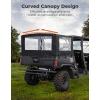 imageKEMIMOTO UTV Soft Cargo Camper Bed Cover Rack Compatible with CanAm Defender ampamp Defender Max 20162025 Rear Camper Top Canvas Cover Accessories