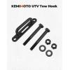 imageKEMIMOTO UTV Tow Hook Compatible with Teryx KRX 1000 2020 Heavy Duty Front Rear Tow Hook Compatible with KRX4 1000 2023 Tow Hook Replace OEM 999941315