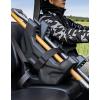 imageKEMIMOTO UTV Universal On Seat Hunting Tool Holder Seat Mount Bracket Hunting Tool Rack Compatible with Polaris Ranger General CanAm Defender Pioneer