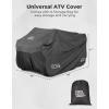 imageKEMIMOTO Universal ATV Cover Waterproof 4 Wheeler Quad Cover Compatible with Polaris Sportsman 570450 Fourtrax CanAm Kawasaki CFMOTO 827LX512W X465H inchL96x 49x 47