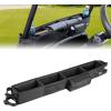 imageKEMIMOTO Upgraded Golf Cart Front Storage Basket No Drilling Golf Cart Storage Tray Compatible with EZGO Drive Club Car Kandi Electric Golf Carts 1680D Golf Cart Caddy Organizer Black