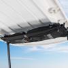 imageKEMIMOTO Upgraded Golf Cart Overhead Storage Bag Ceiling Storage with Dual Mesh Pockets Compatible with Club Car PrecedentTempo and Onward 1680D Overhead Organizer Black