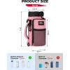 imageKEMIMOTO Water Bottle Holder Bag Water Bottle Carrier with Adjustable Shoulder Strap Water Bottle Pouch Holder for Hiking Camping Fishing Compatible with YETI STANLEY SLM 32 oz 40 oz 64 ozPink