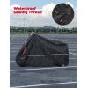 imageKEMIMOTO Weatherproof Motorcycle Cover Compatible with Ruckus Scooter Vespa Outdoor ampamp Indoor All Weather Protect from Dust Sunlight Rain