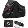 imageKEMIMOTO Weatherproof Motorcycle Cover Compatible with Ruckus Scooter Vespa Outdoor ampamp Indoor All Weather Protect from Dust Sunlight Rain