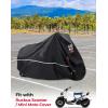 imageKEMIMOTO Weatherproof Motorcycle Cover Compatible with Ruckus Scooter Vespa Outdoor ampamp Indoor All Weather Protect from Dust Sunlight Rain