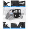 imageKEMIMOTO Zipper Soft Doors UTV Cab Enclosure WaterResistant Compatible with CFMOTO Uforce 1000 XL Accessories
