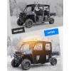 imageKEMIMOTO Zipper Soft Doors UTV Cab Enclosure WaterResistant Compatible with CFMOTO Uforce 1000 XL Accessories