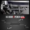 imageKemimoto X3 Door Opener Kits Door Shocks Struts Compatible with 20172025 Can Am Maverick X3 and Max Front and Rear Doors BlackBlack