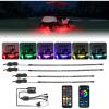 imageKEMIMOTO 4PCS Golf Cart Underglow LED Strip Lights Kit 12V Compatible with EZGO Drive2 ICON and Kandi IP67 Waterproof RF and APP Control 300 ARGB Modes with MusicSync