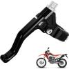 imageKEMIMOTO Black Short Stunt Clutch Lever Universal Handlebar Left 22 mm 78quot Compatible with Most Dirt Bike Motorcycle Compatible with CBR250R 20112013 Grom 20142016Black