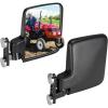 imageKEMIMOTO Magnetic Side Mirrors for Tractors Forklifts Lawn Movers Small Dozers Lift Trucks Golf Cart 22Lbs Rear View Mirror Compatible with John Deere Kubota Toyota CASE IH Club Car EZGO