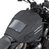 imageKEMIMOTO Motorcycle Fuel Tank Bag Cover Dustproof Fuel Gas Pad Cover Protector with Strong Retention Compatible with Touring Softail