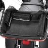 imageKEMIMOTO Motorcycle Rear Trunk Organizer Hard Liner Bag Compatible with Street Glide Road King Road Glide Trike 20142024 2025With Hook