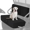 imageKEMIMOTO Mule Seat Cover Compatible with Kawasaki Mule 600610 20052016 ampamp Mule SX 20172023 Black WaterResistant UTV Bench Seat Cover for Dogs ampamp Cats Durable Fabric with UV PVC CoatingBlack