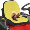 imageKEMIMOTO Riding Lawn Mower Seat Cover Tractor Seat Cover Durable 600D Nylon Oxford Compatible with John Deere Craftsman Cub Cadet Kubota Yellow Medium
